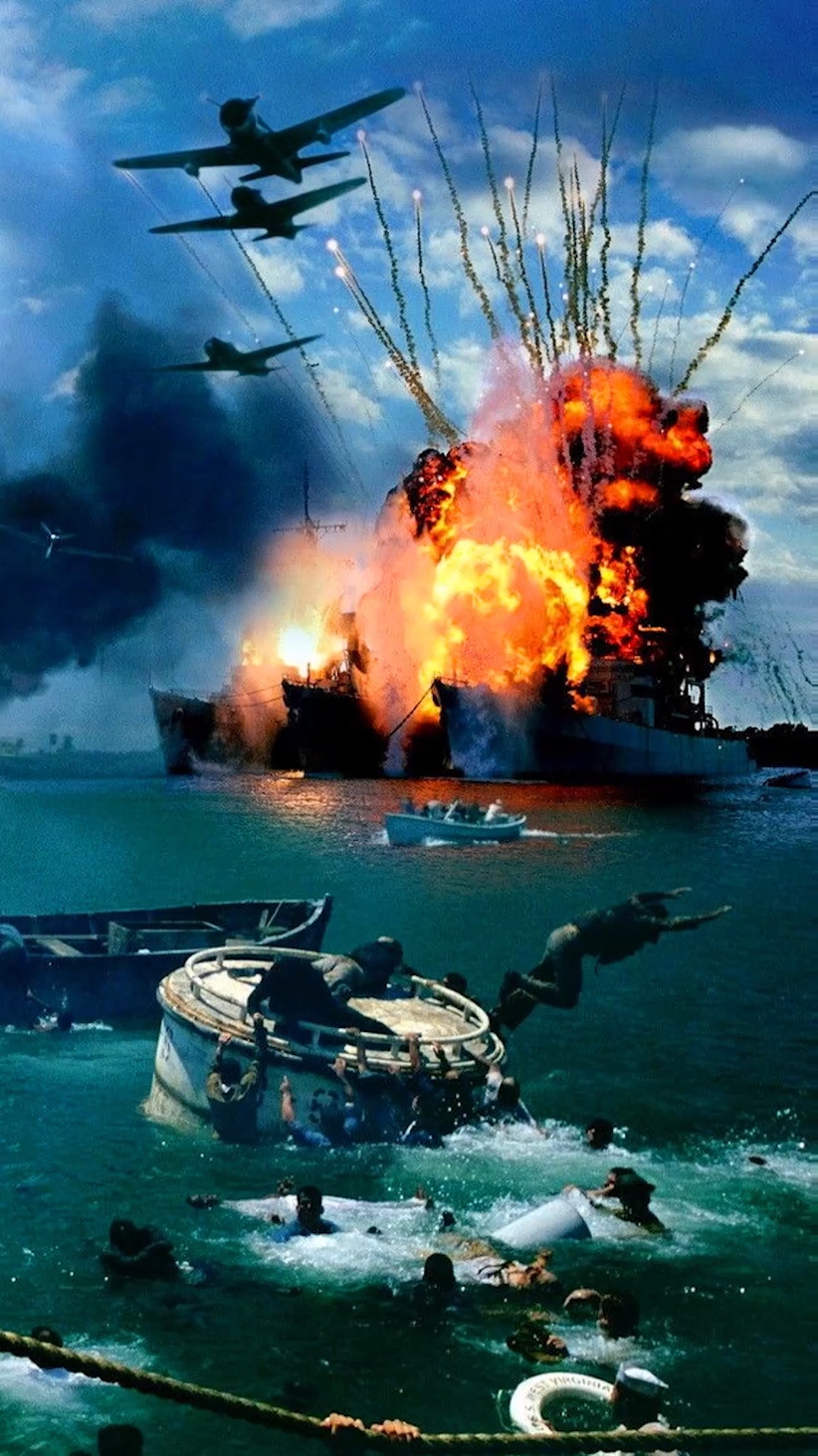 日军偷袭珍珠港,美军一脸懵逼