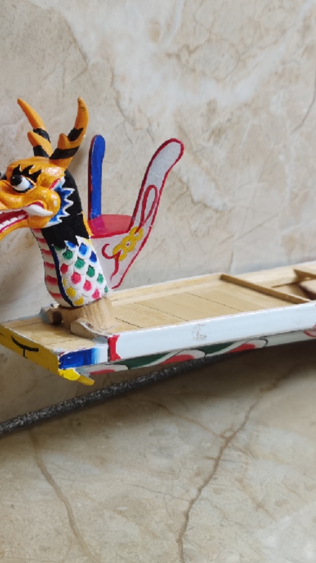 福州传统龙舟模型.