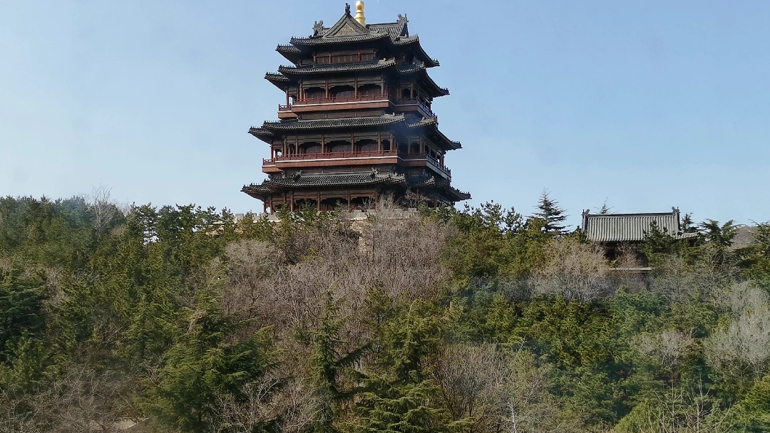 威海经典古建筑—环翠楼