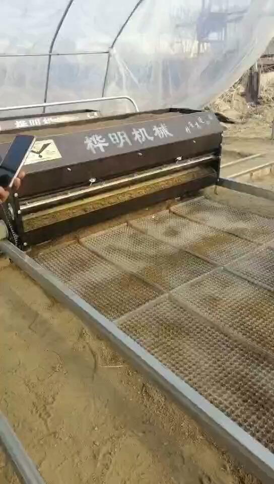 苗床覆土机!朋友们看看好不好!