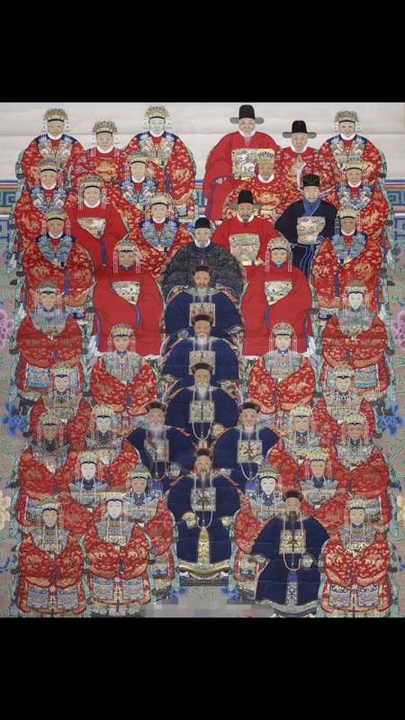 清代徽商鲍志道家族49人代图画像,从明代嘉靖年间到清嘉庆朝,跨越300