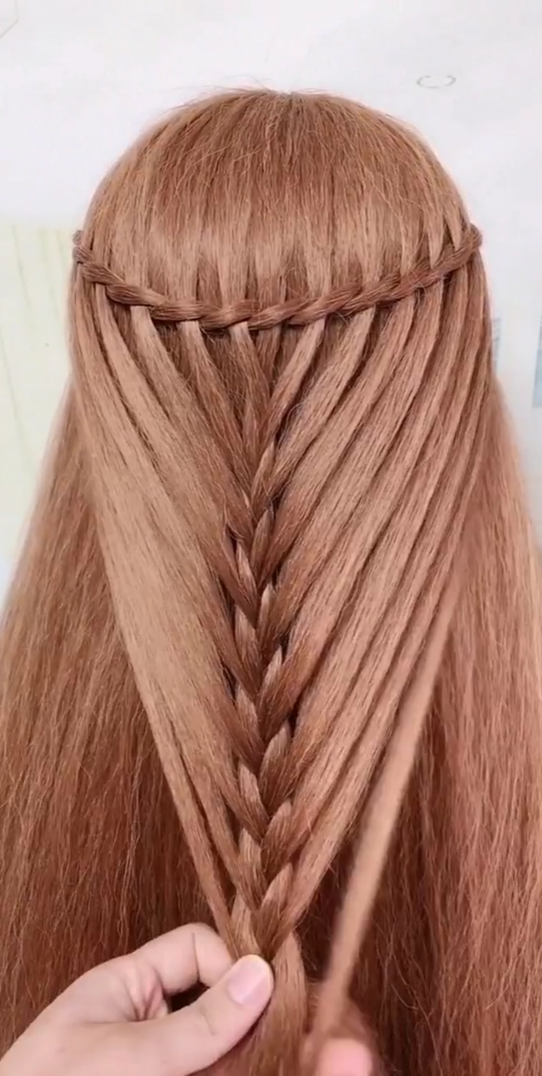 你喜欢的样子我都有#瀑布辫发太美了吧