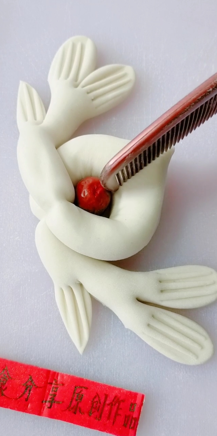 寿桃馒头做法简单!外形美观!-度小视