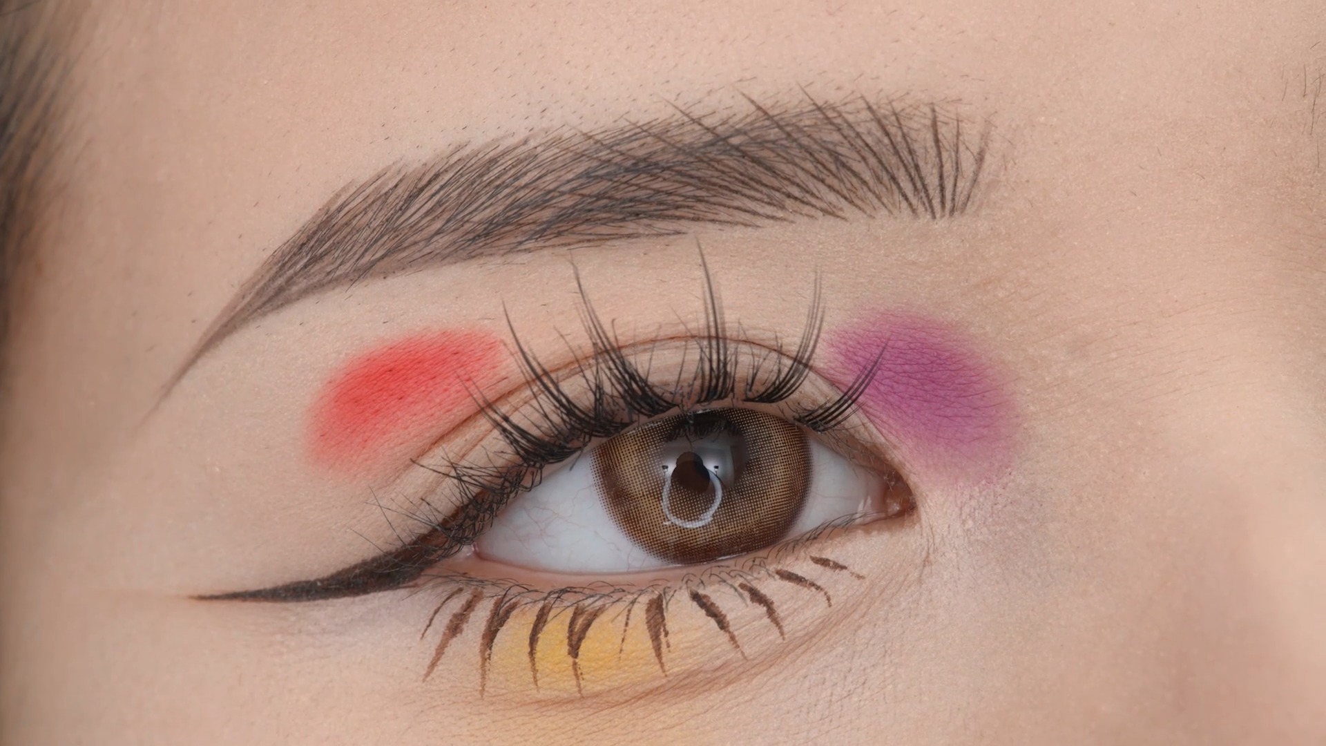 舞台小小丑眼妆  创意眼妆分享#眼妆教程 #春日妆容 #拯救手残党 #秒