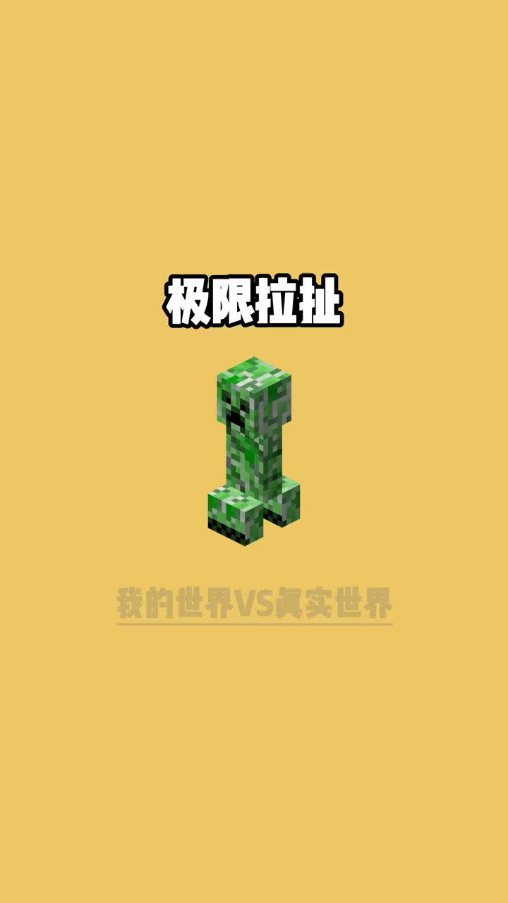 我的世界vs真实世界极限拉扯