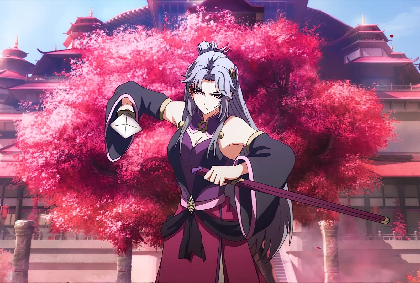 国漫#中峰大长老宋君婉,请血子赐教