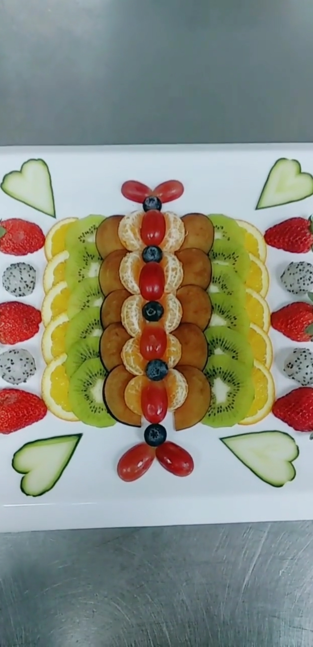 在家健身打卡#家庭版最简单的果盘你想学吗