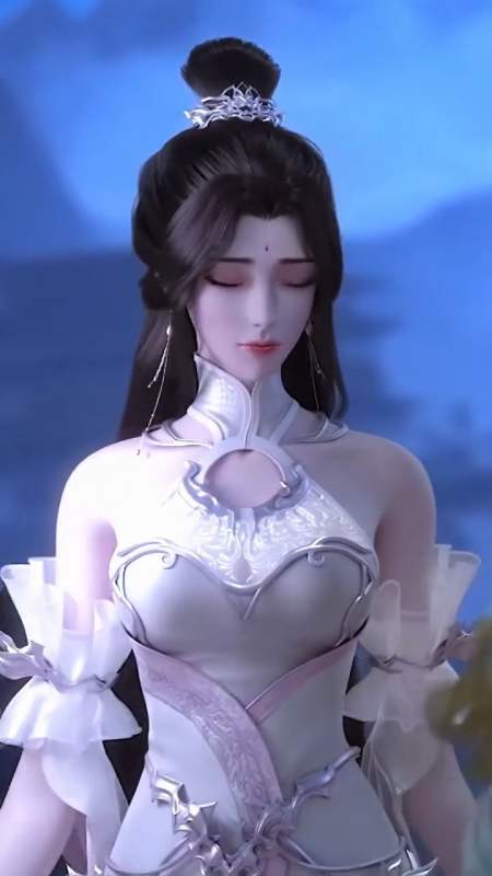 月婵与清漪:你若能修成,真嫁给你又如何 #国漫女神 #完美世界 #动漫