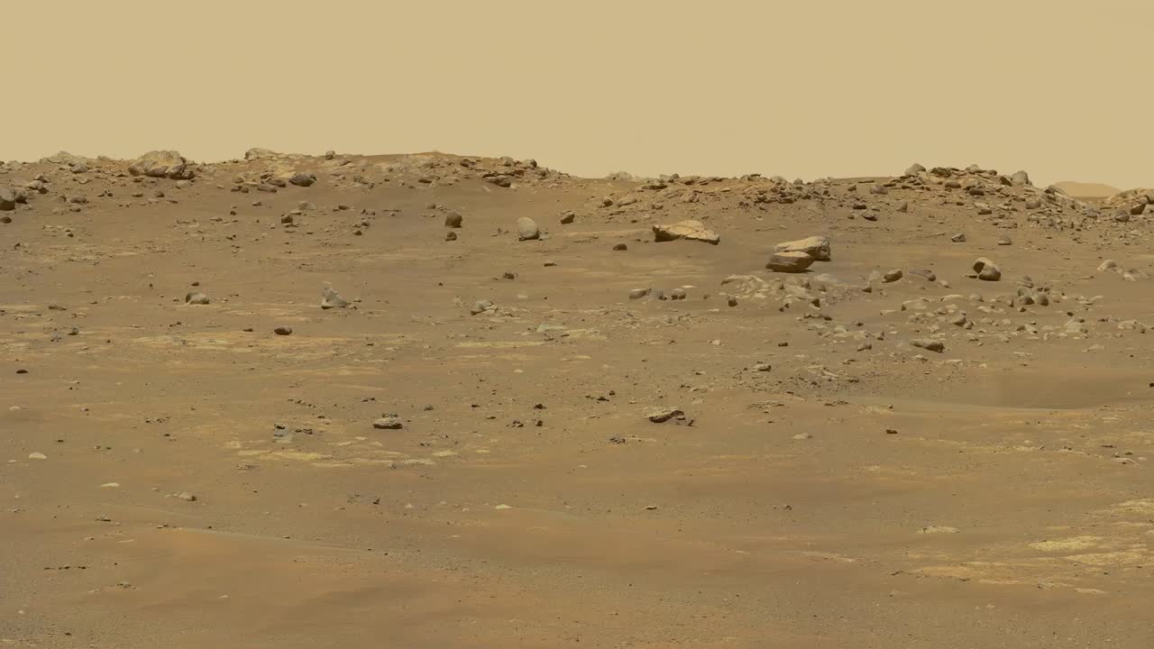 第156天!这是毅力号为我们带来的火星全景图