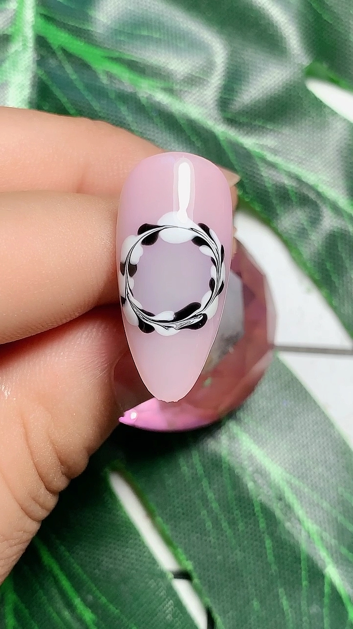 新手美甲#新手拉花