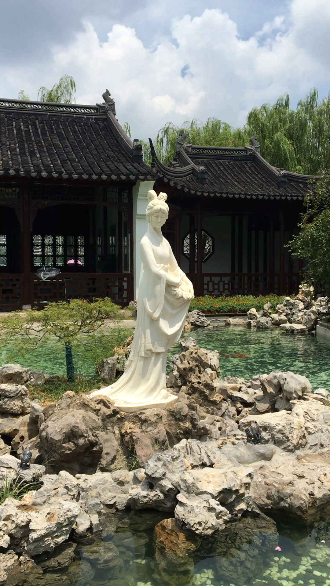 金陵第一名胜莫愁湖——莫愁女