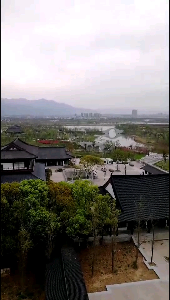 嵊州艇湖城市公园风景!