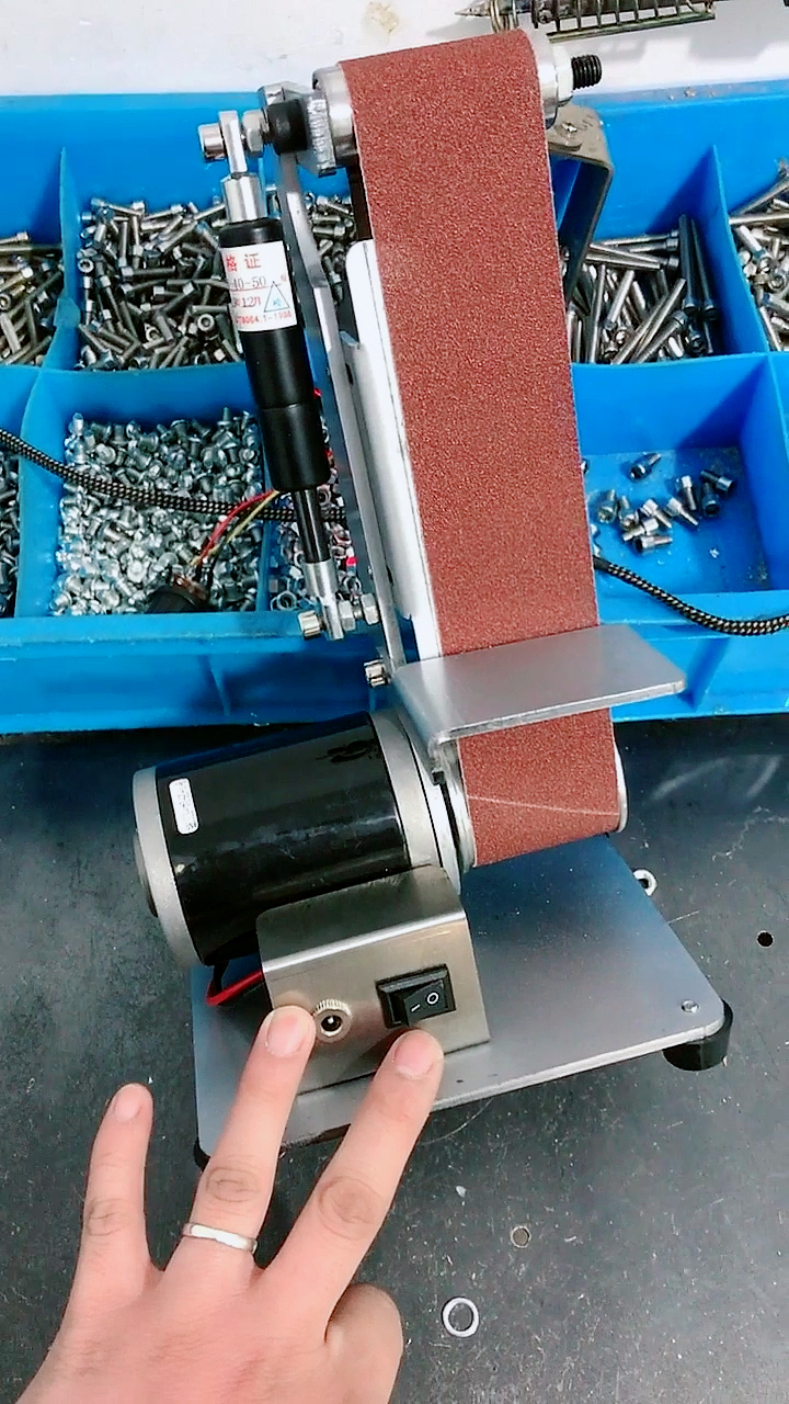 自制大功率小型磨刀机 5cm的打磨机
