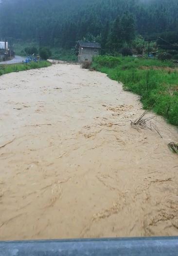南平顺昌县,七月的洪水