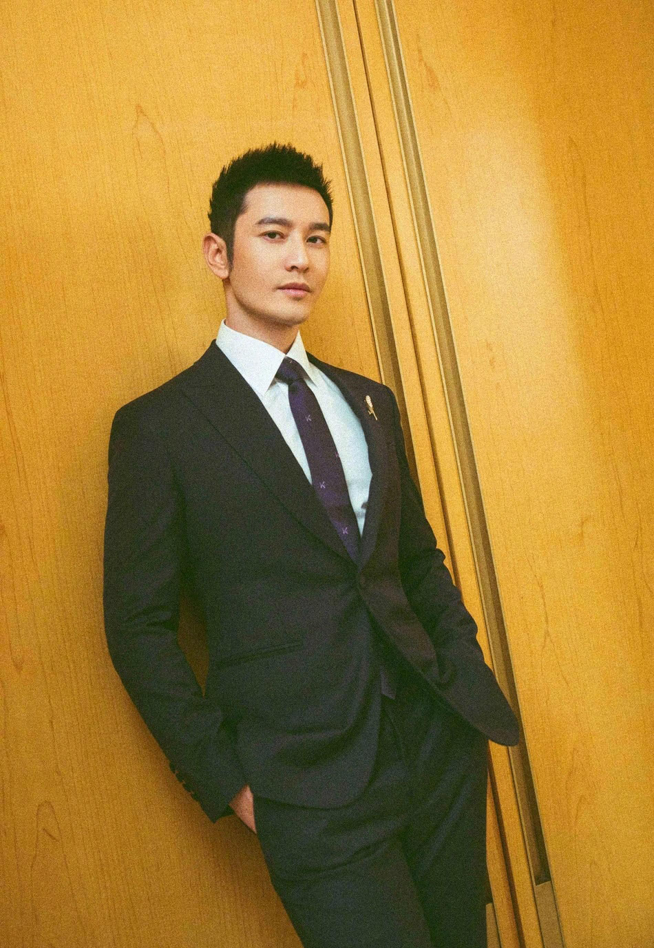 黄晓明年轻照片,帅气魅力迷人