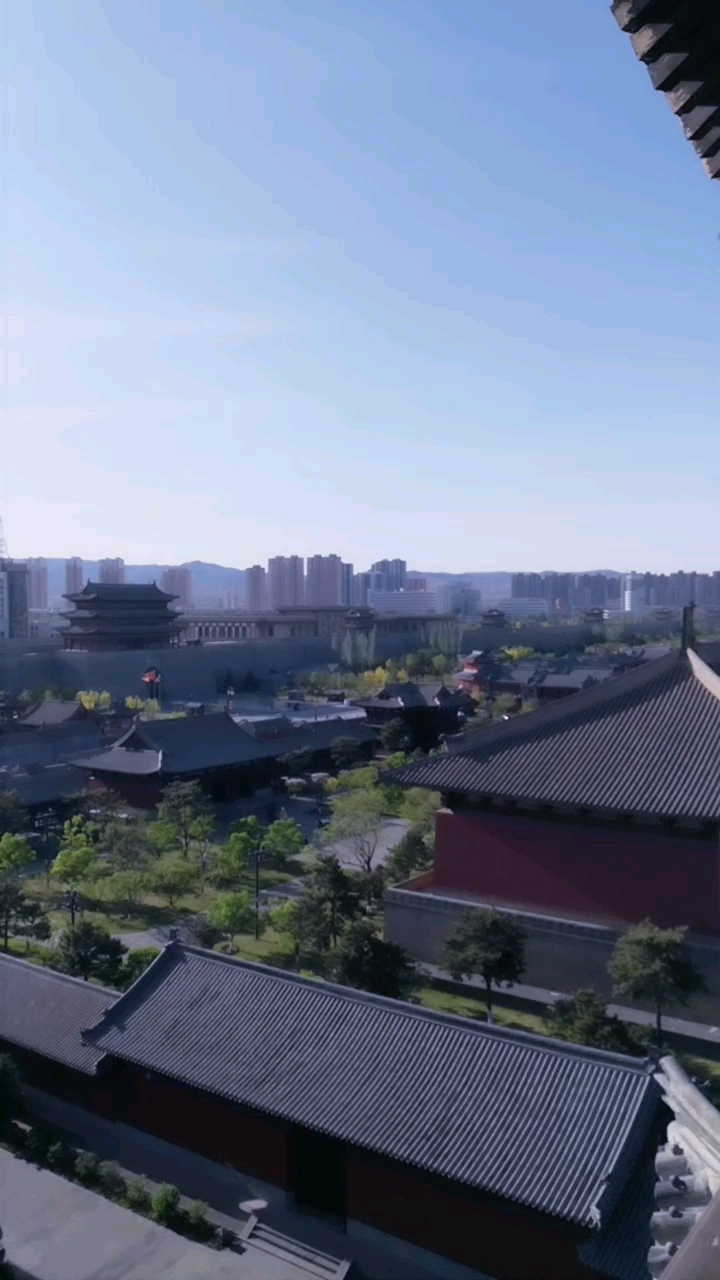 华严宝塔 之 俯瞰大同城