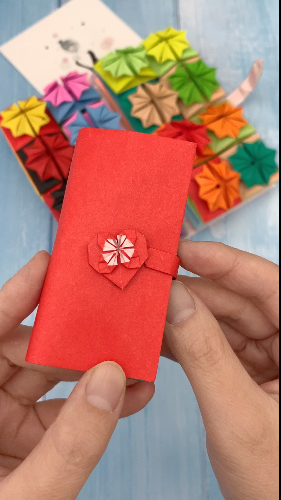 手工折纸#网红款奶奶针线包迷你版更无敌了,这么简单,你也可以做一个