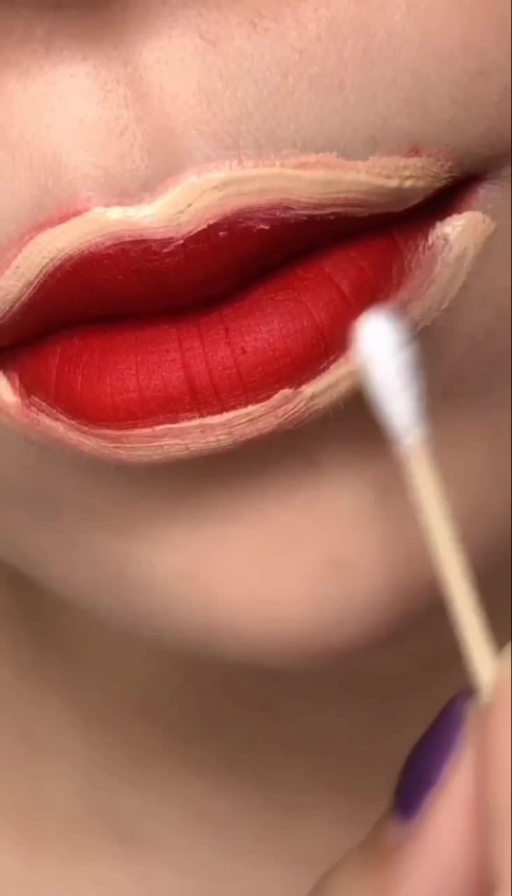 我要上热门#大嘴改小嘴教程