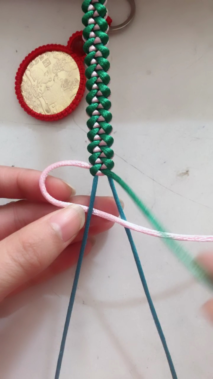 龙骨手链编织教程