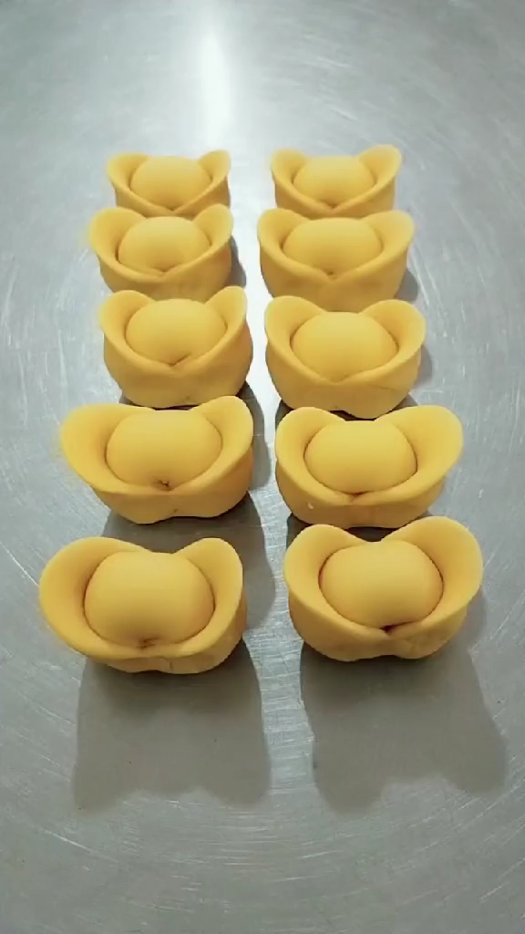 元宝馒头做法!简单易学,漂亮!