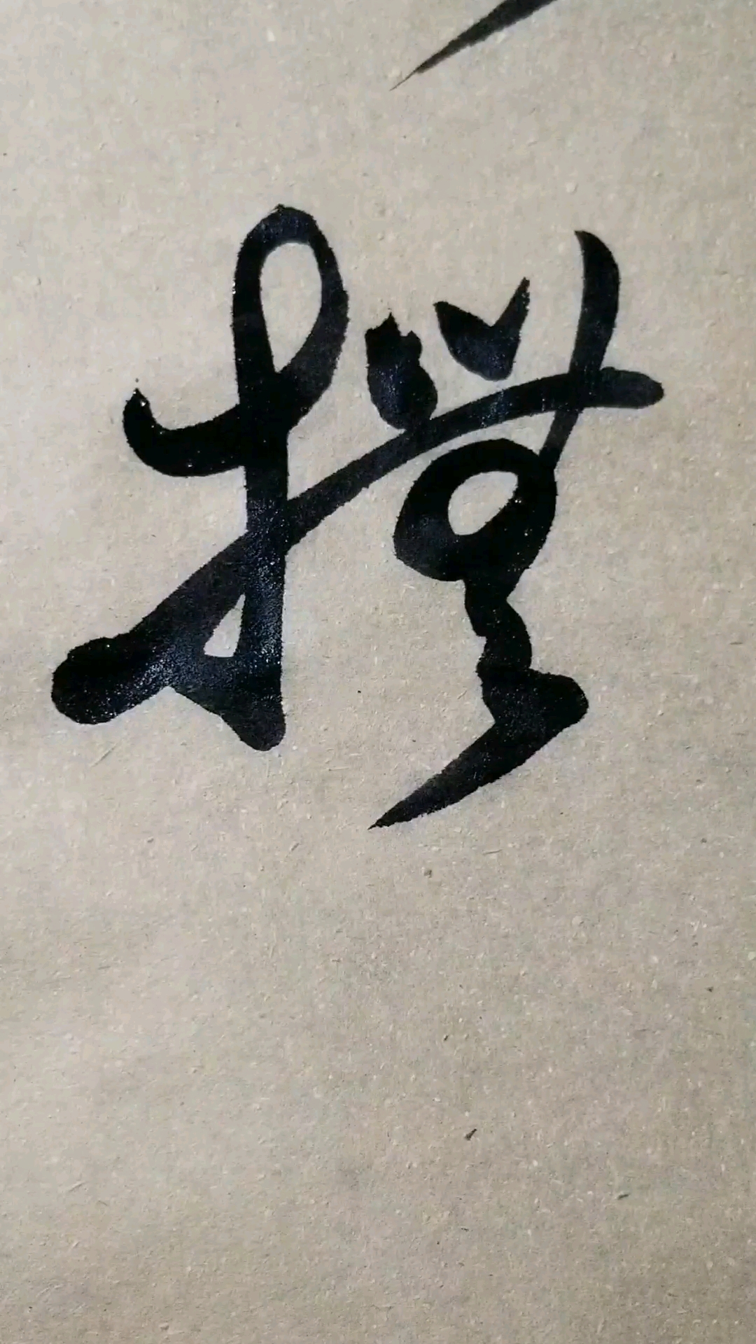 抚字草书.感谢点赞的朋友,.临的草书要领的单字.