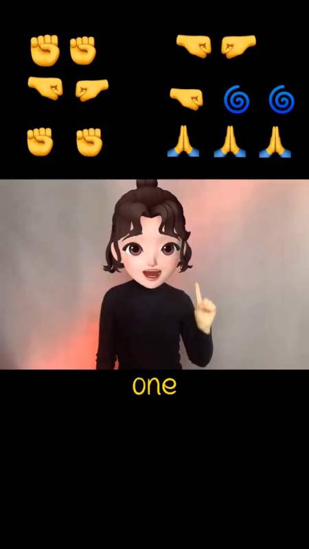 卡点摇 one two three go感恩-全民小视频