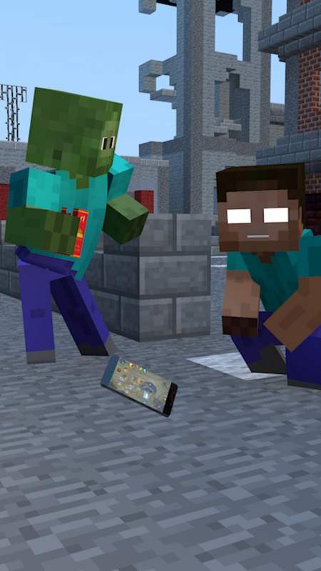 我的世界#我的世界:him玩游戏挂机,会被举报么?-全民小视频