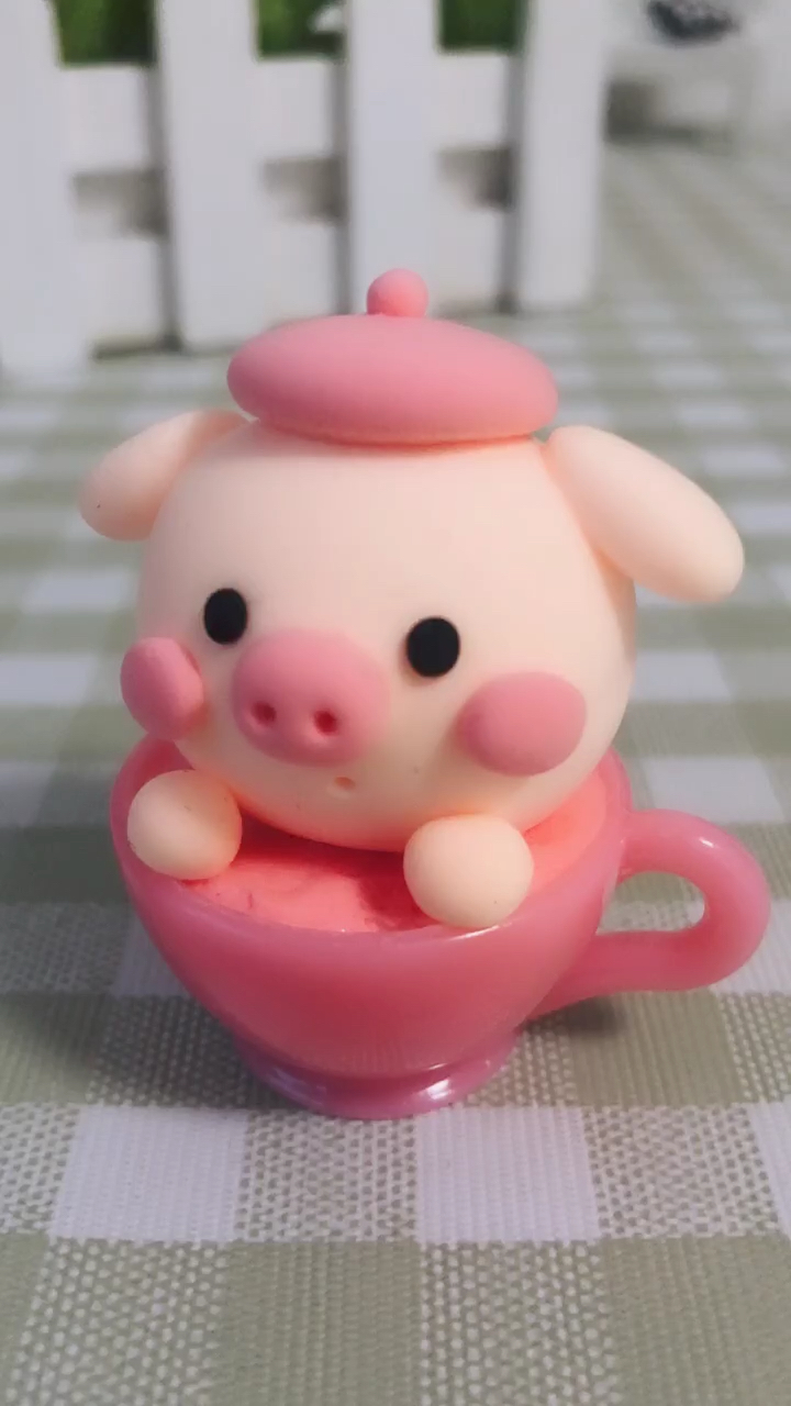 粘土diy迷你小猪猪(~(●●)~)