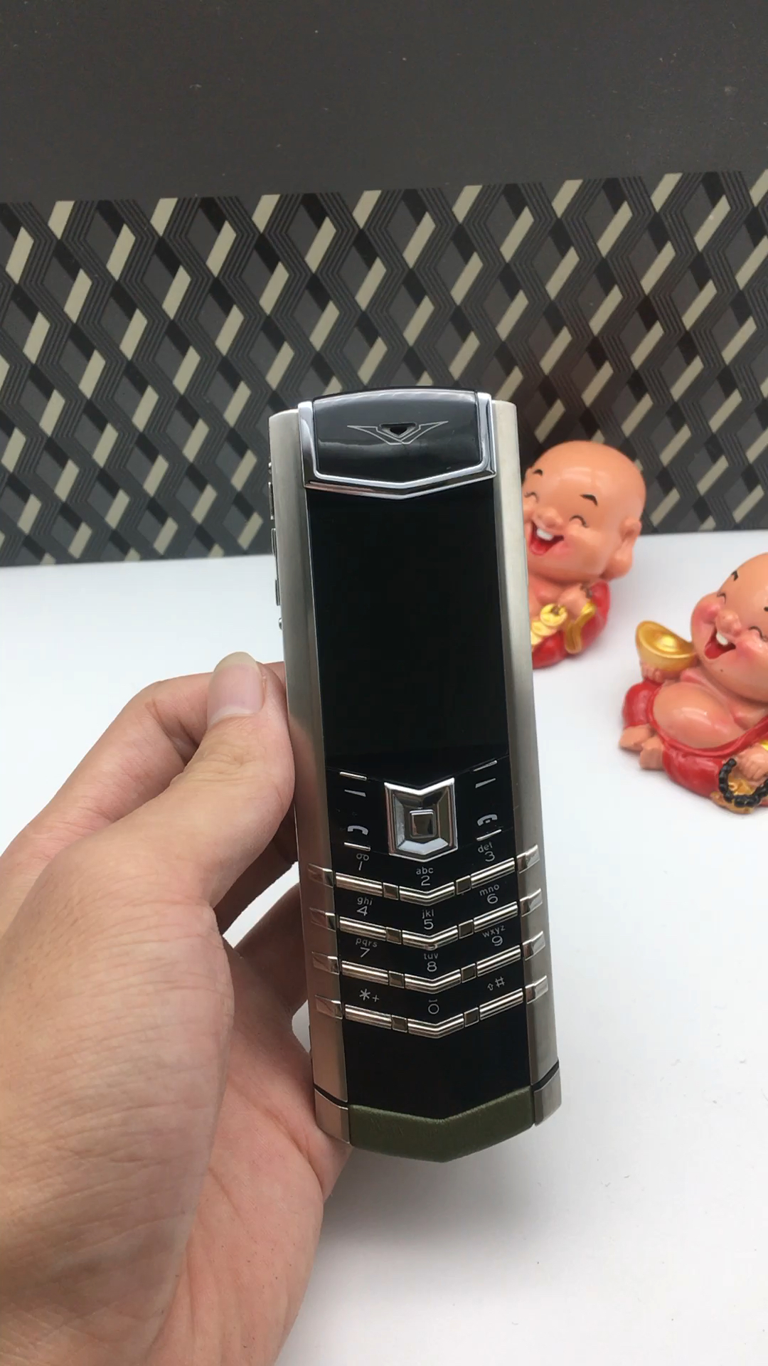 vertu威图总裁签名限量版奢华直板手机