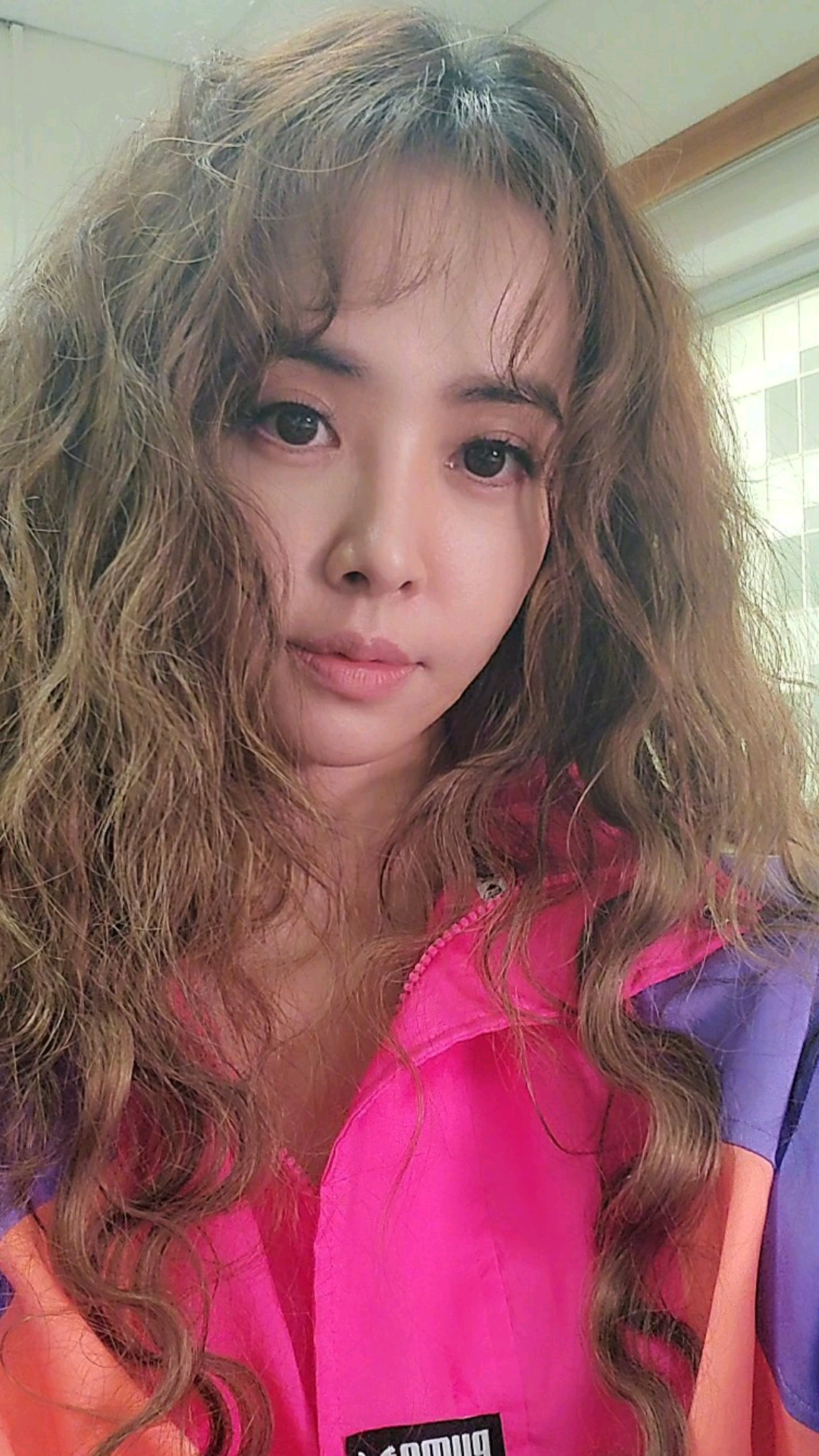 你喜欢的样子我都有#粉色衣服长卷发蔡依林