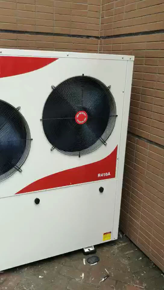 芬尼8匹金刚系列 能带地暖的中央空调 室内一下子21度 取暖杠杠的