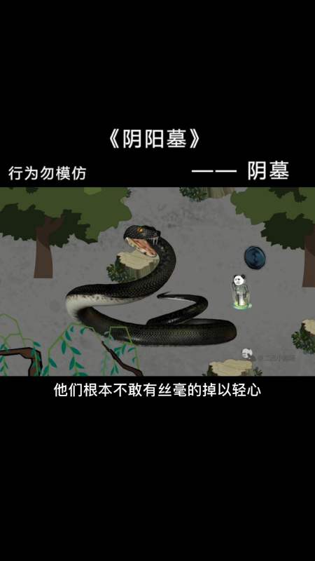 沙雕日常#【阴阳墓-44】小叔被甩飞,森蚺吞二流.