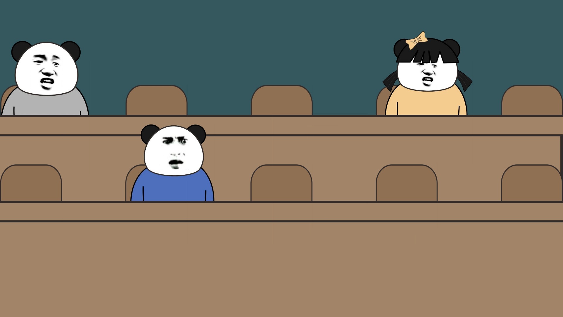 沙雕#在学校让人慌得一匹的瞬间2