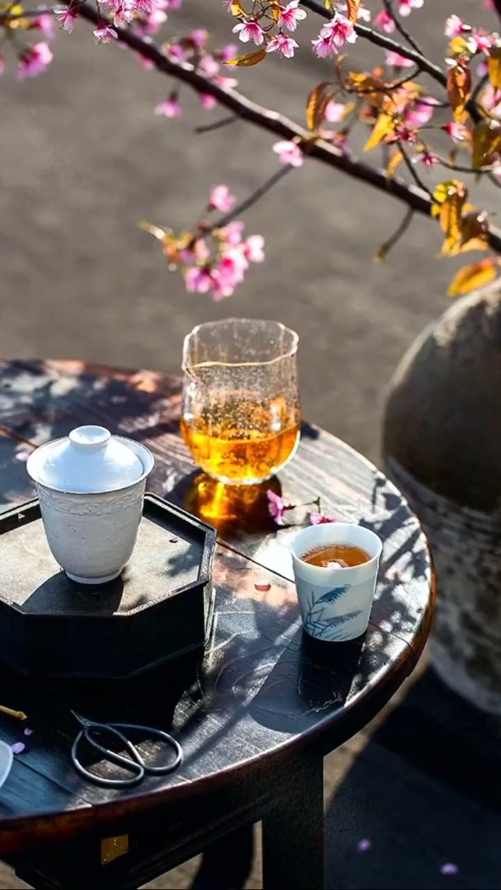 人生如茶,沉时坦然,浮时淡然