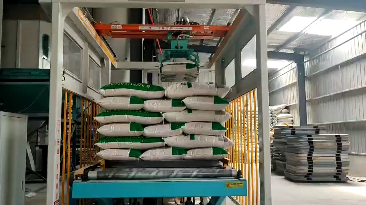 腾阳高位码垛机,占地面积小,省时省力