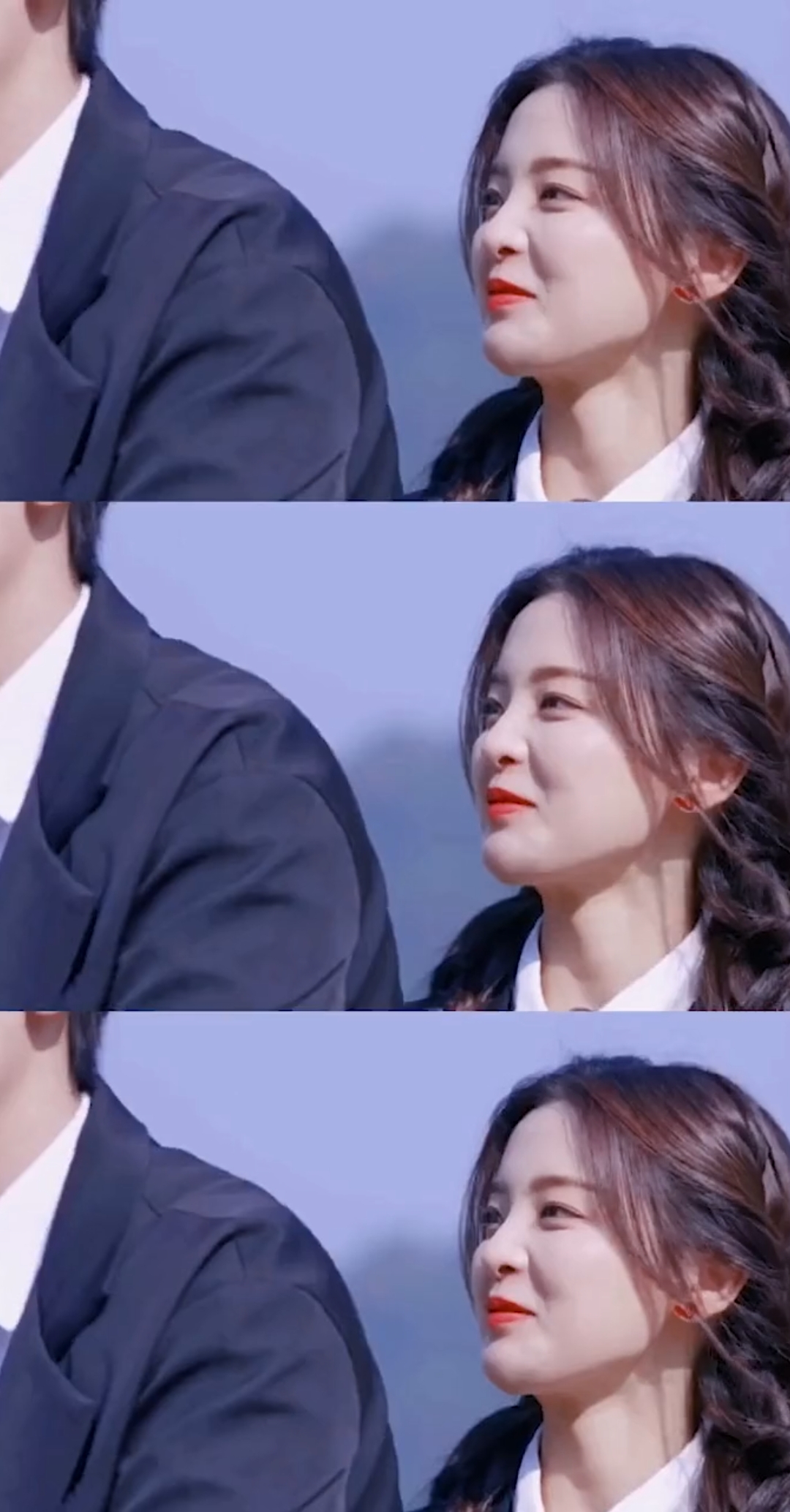 我要上热门#他不用取悦,站在那就是开心的呀"从校服到婚纱,明越夜cp