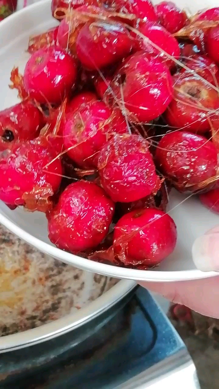 过年你家吃什么#拔丝山楂,你肯定没吃过