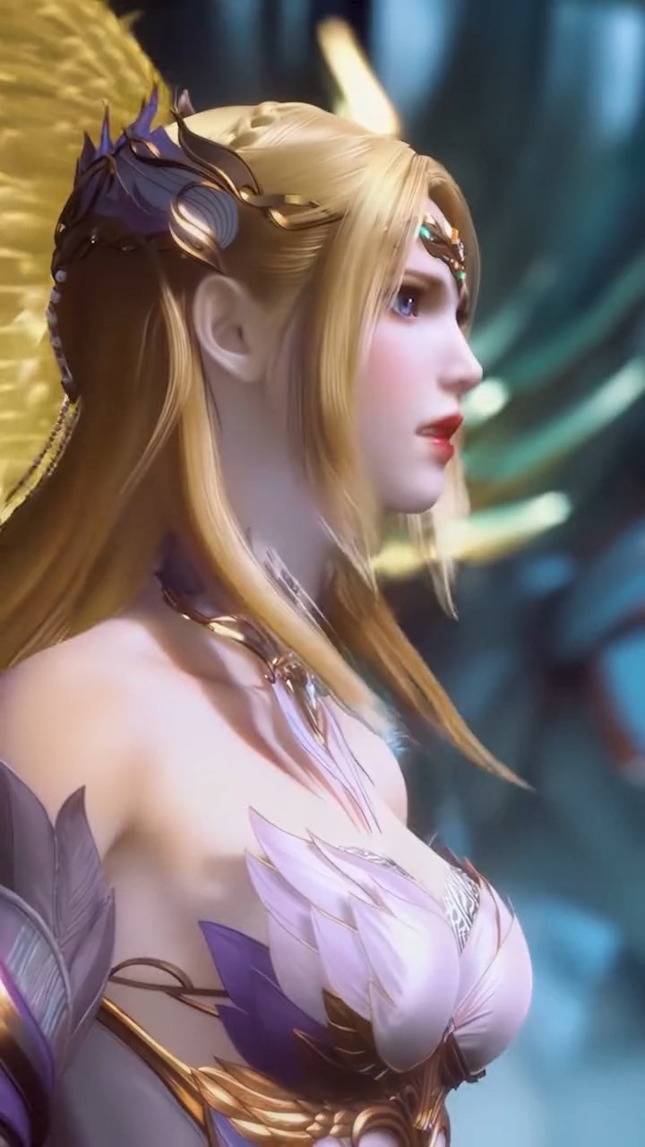 雪儿马上成神了!也失去了爷爷 #国漫女神 #斗罗大陆-度小视