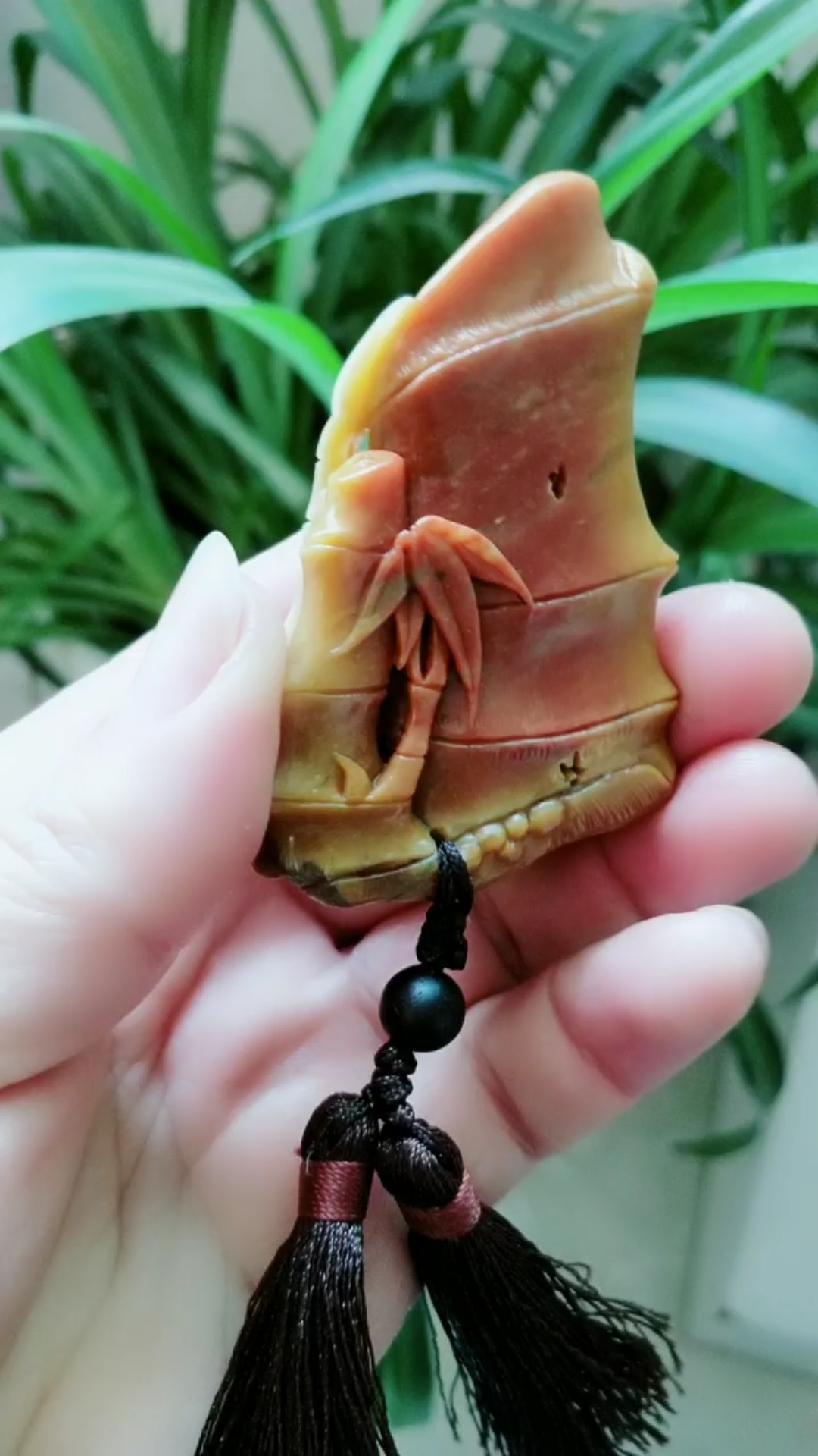 精美手把件节节高