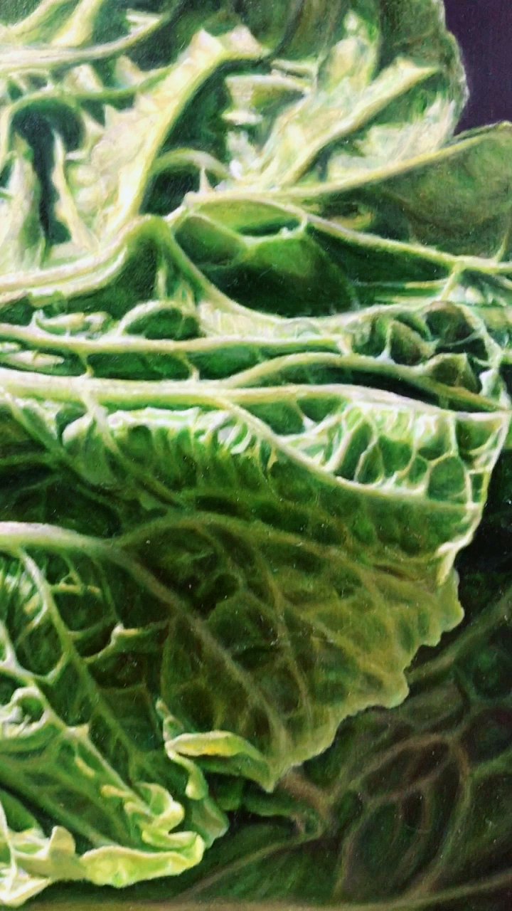 寻找最牛手艺人#潘思源超写实油画【收获】局部细节高清