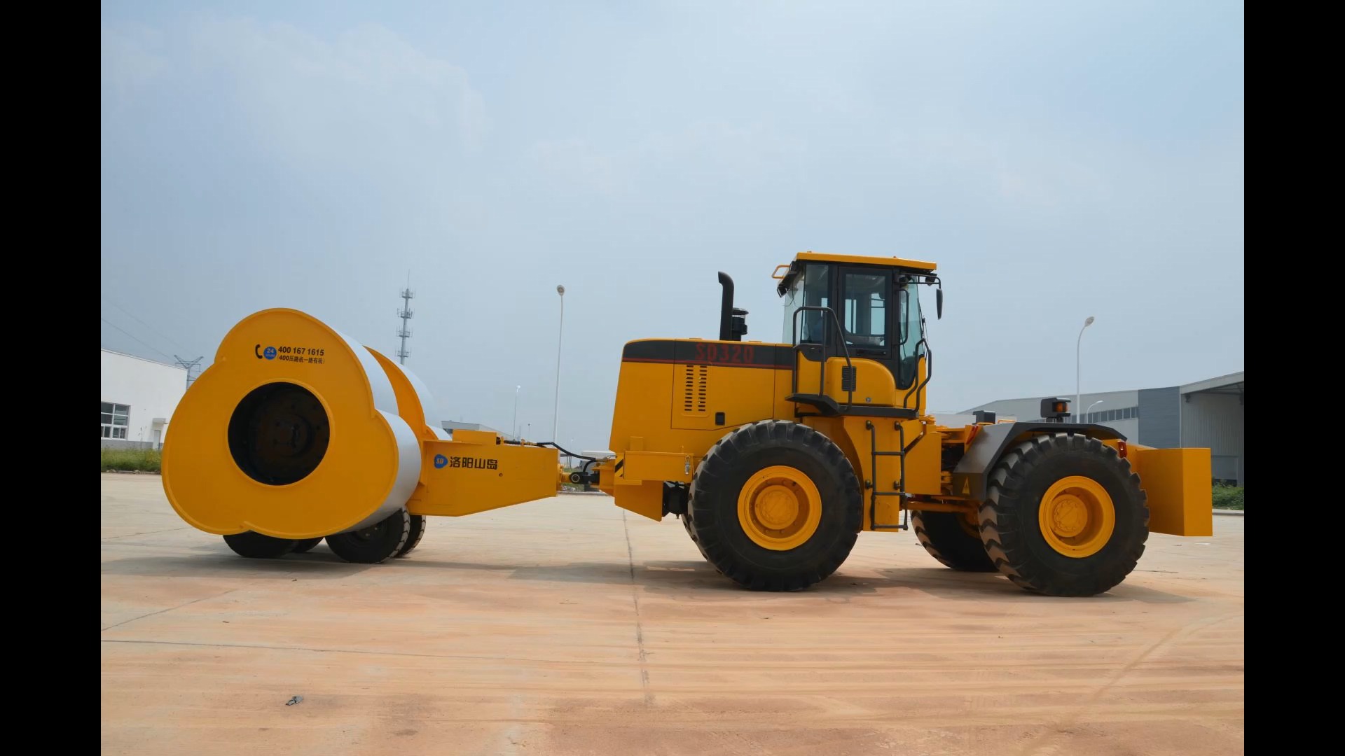 【洛阳山岛】备战忙,中国修路好风光!冲击压路机型号齐全!
