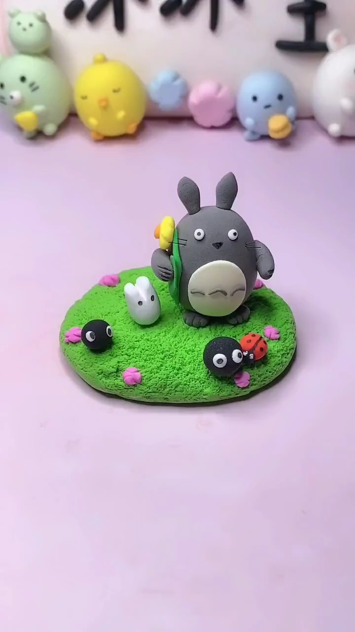 宫崎骏龙猫 粘土龙猫