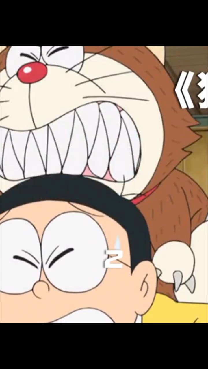 镜头里的秋天#大雄说老妈生气起来,比狼人还吓人