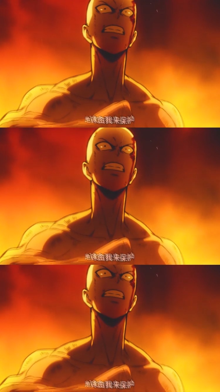 一拳超人#我啊,兴趣是当个英雄,就这么个人
