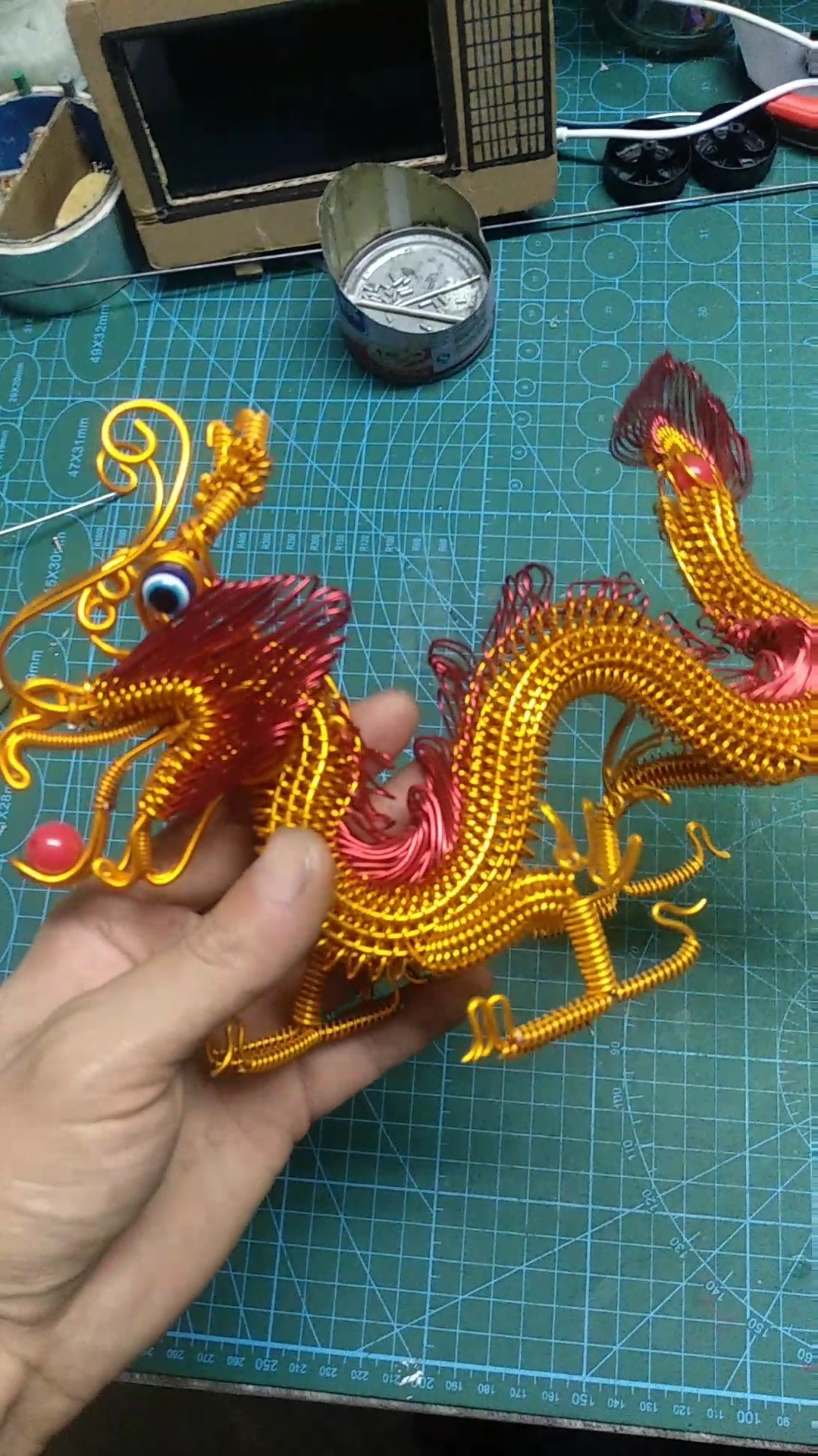 纯手制作中国龙