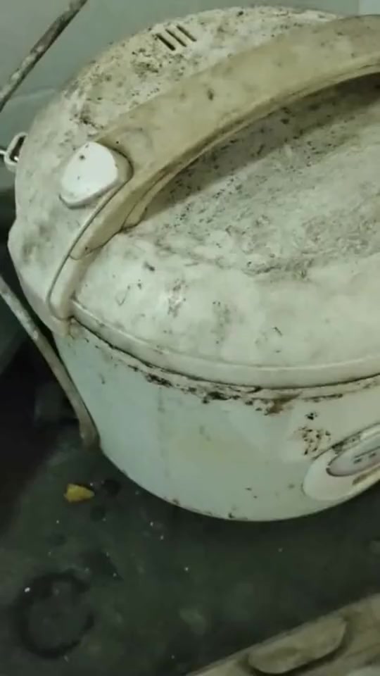 搞笑段子#破旧的电饭煲,打开的那一刻,瞬间惊艳了