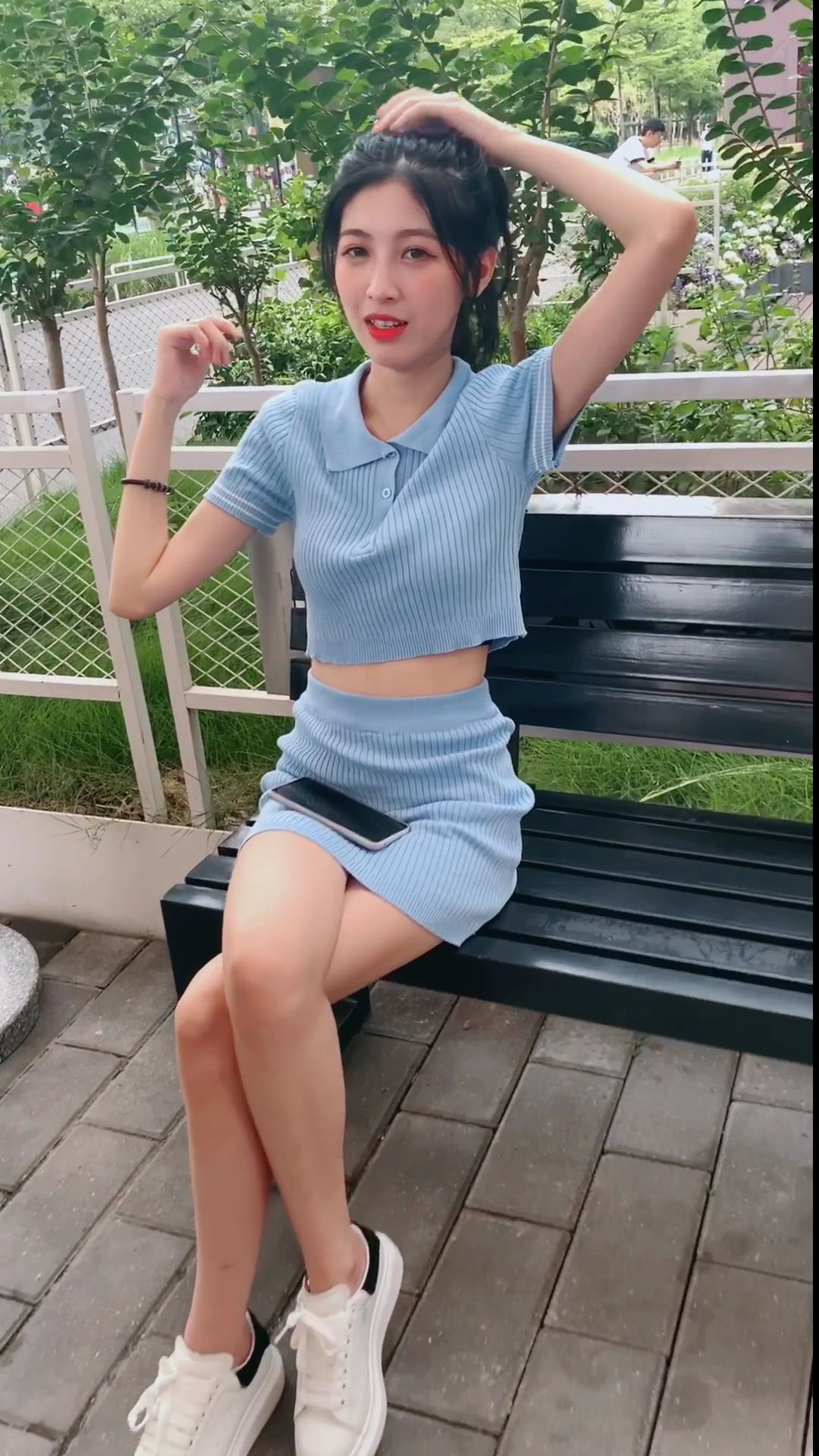 你喜欢的样子我都有#小姐姐腰好细好细