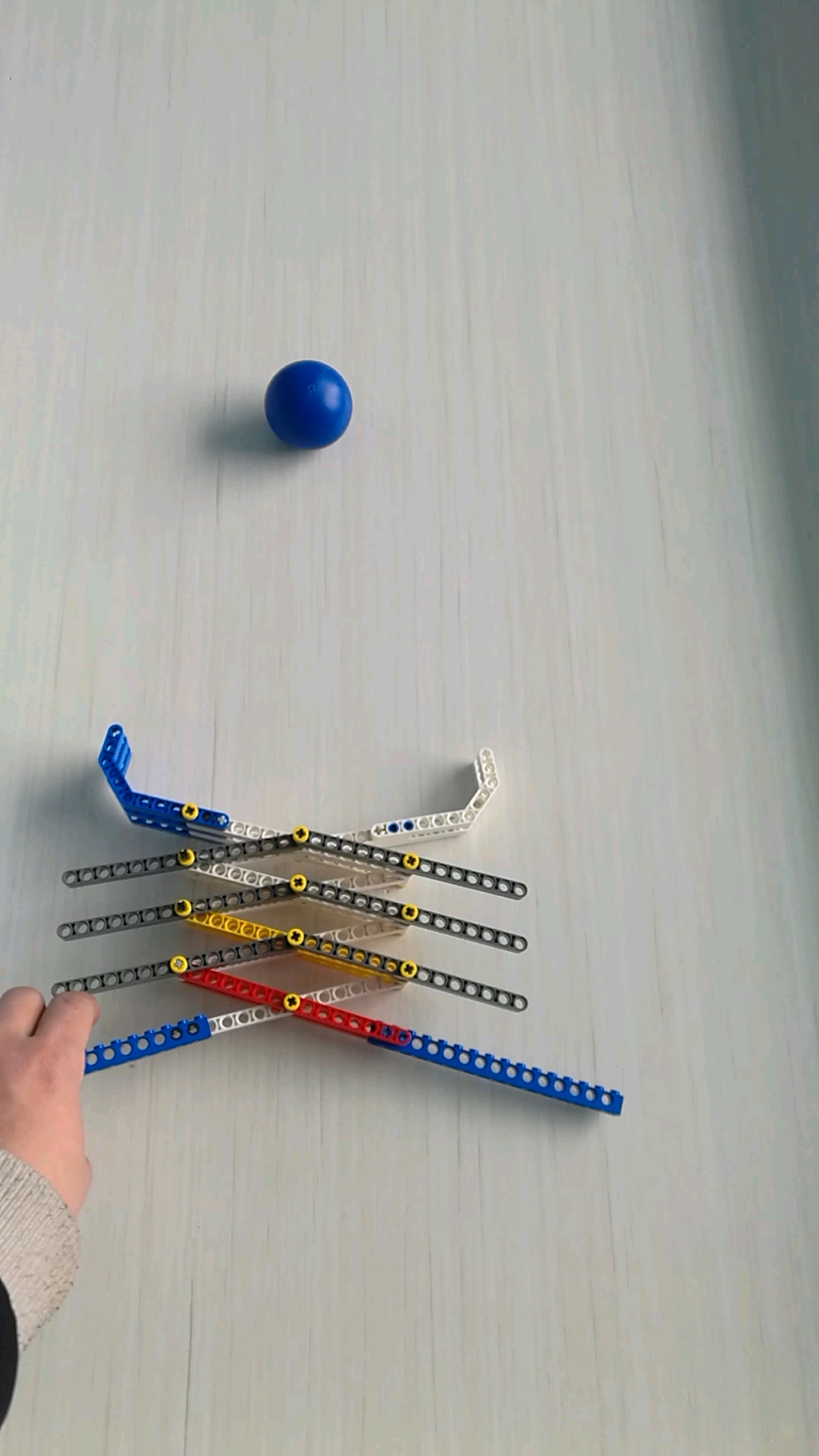 乐高搭建,伸缩手臂