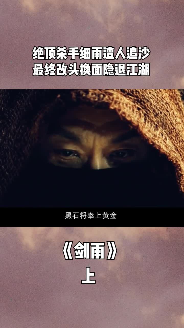 绝顶杀手细雨遭人追杀最终改头换面隐退江湖上