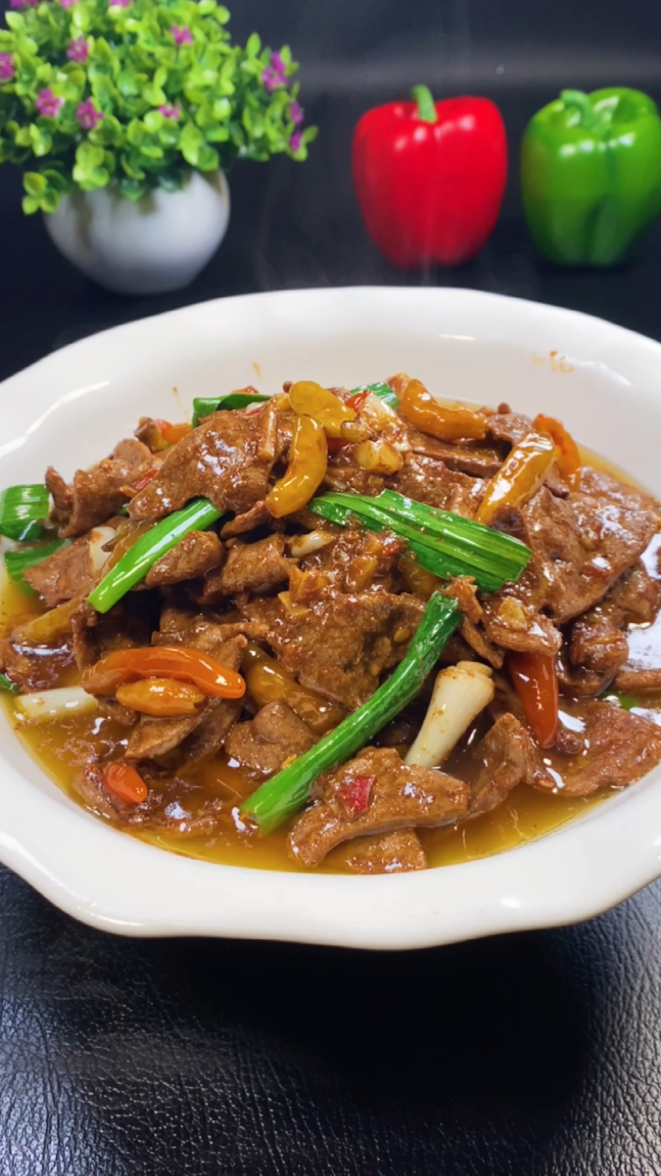 全民美食教程#泡椒猪肝这样做,口感滑嫩,特别下饭!